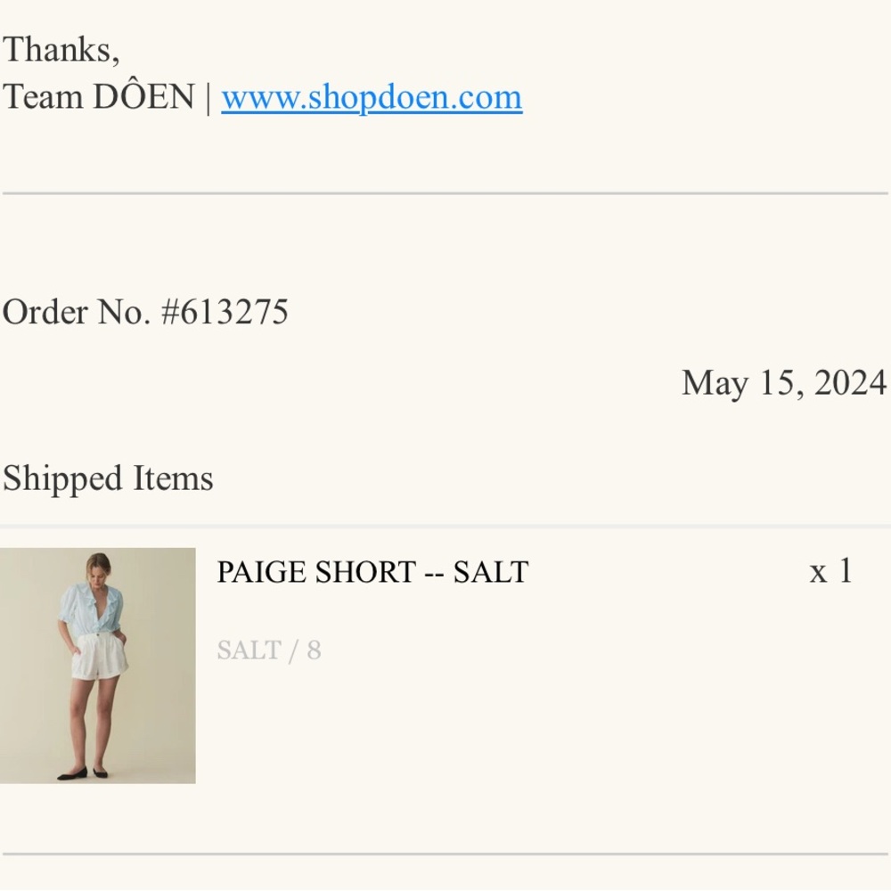 Dôen Paige Short - Picture 5 of 5